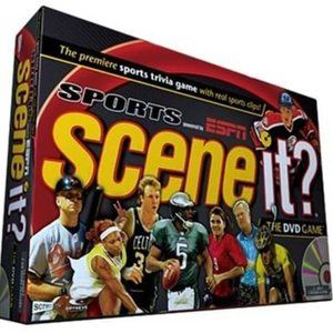 Scene It? Sports Powered by ESPN! The DVD Sports Trivia Game! Sealed!